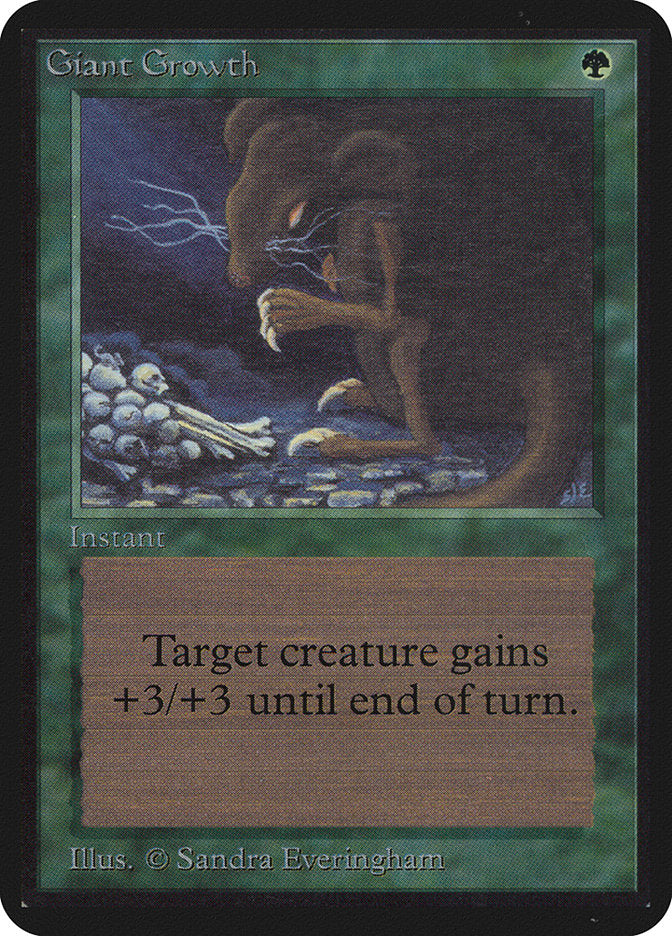 Giant Growth [Alpha Edition] - Magic: The Gathering - Card Brawlers | Quebec | Canada |