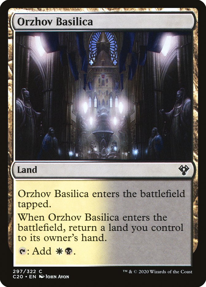 Orzhov Basilica [Commander 2020] - Magic: The Gathering - Card Brawlers | Quebec | Canada |