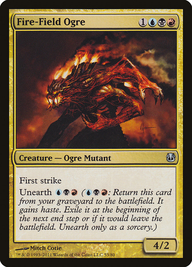 Fire-Field Ogre [Duel Decks: Ajani vs. Nicol Bolas] - Magic: The Gathering - Card Brawlers | Quebec | Canada |