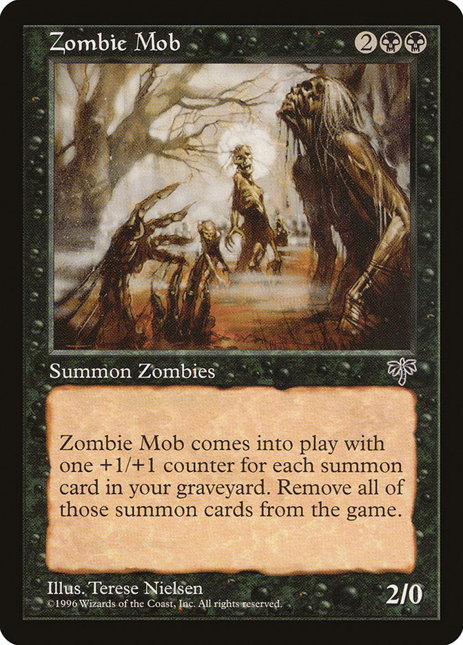 Zombie Mob [Mirage] - Magic: The Gathering - Card Brawlers | Quebec | Canada |