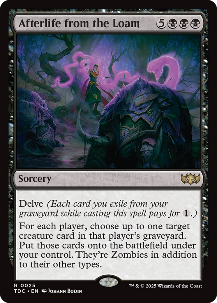 Afterlife from the Loam [Tarkir: Dragonstorm Commander] - Magic: The Gathering - Card Brawlers | Quebec | Canada |