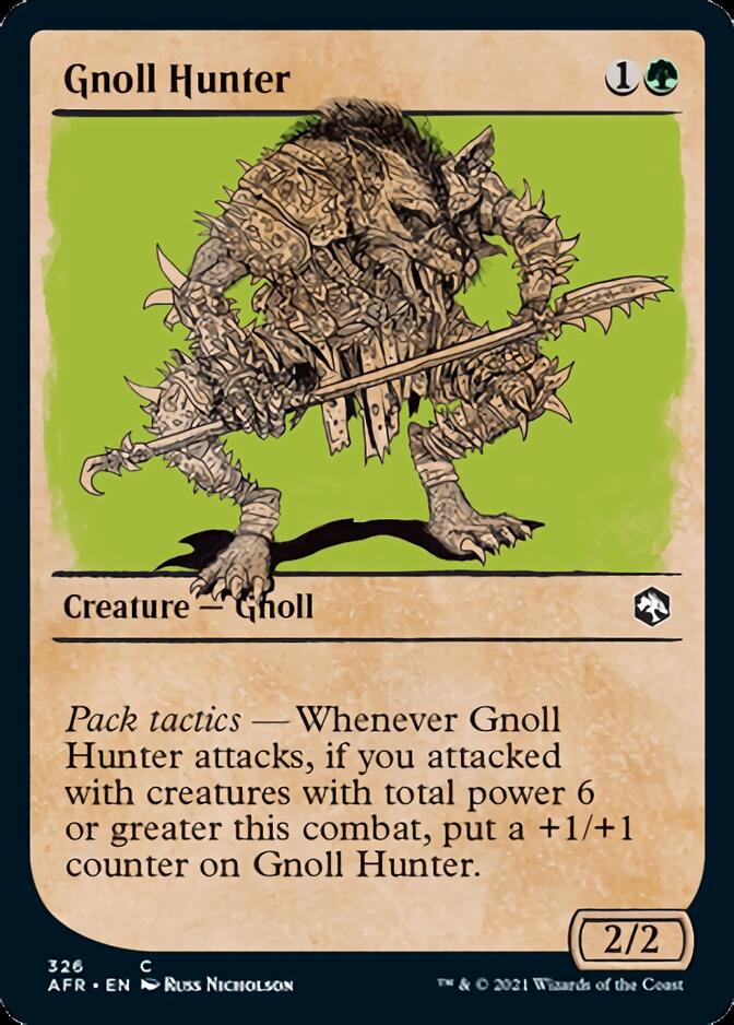 Gnoll Hunter (Showcase) [Dungeons & Dragons: Adventures in the Forgotten Realms] - Magic: The Gathering - Card Brawlers | Quebec | Canada |