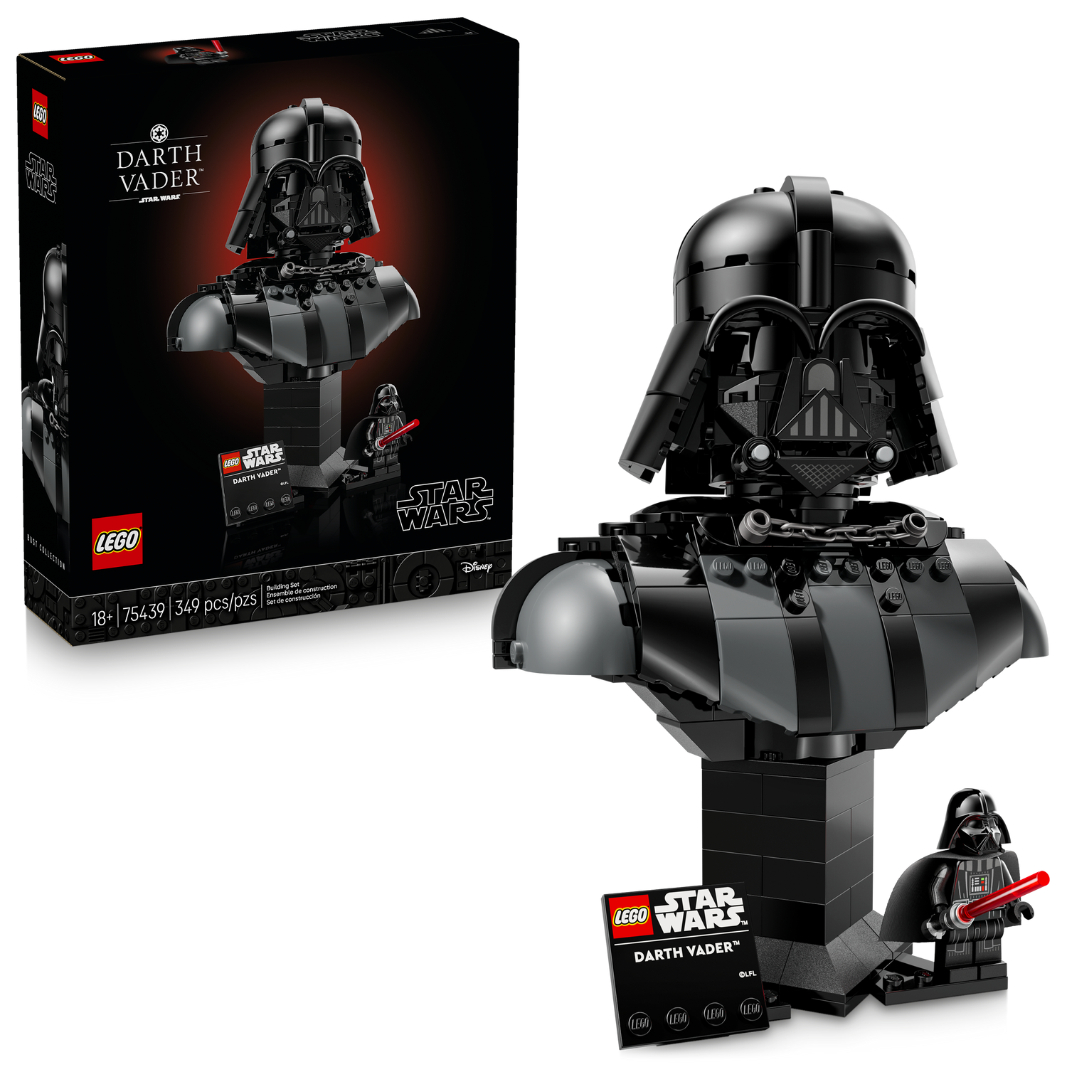 LEGO - Star Wars - Darth Vader™ Bust - Building Kit - 75439
