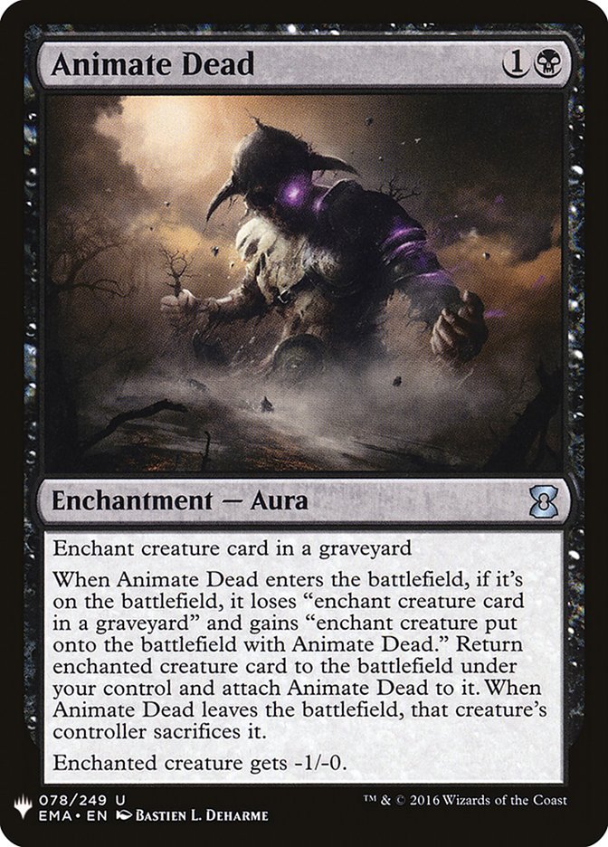Animate Dead [Mystery Booster] - Magic: The Gathering - Card Brawlers | Quebec | Canada |