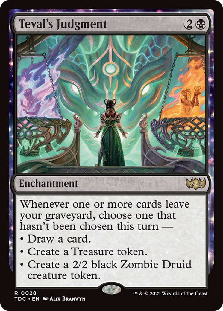 Teval's Judgment [Tarkir: Dragonstorm Commander] - Magic: The Gathering - Card Brawlers | Quebec | Canada |