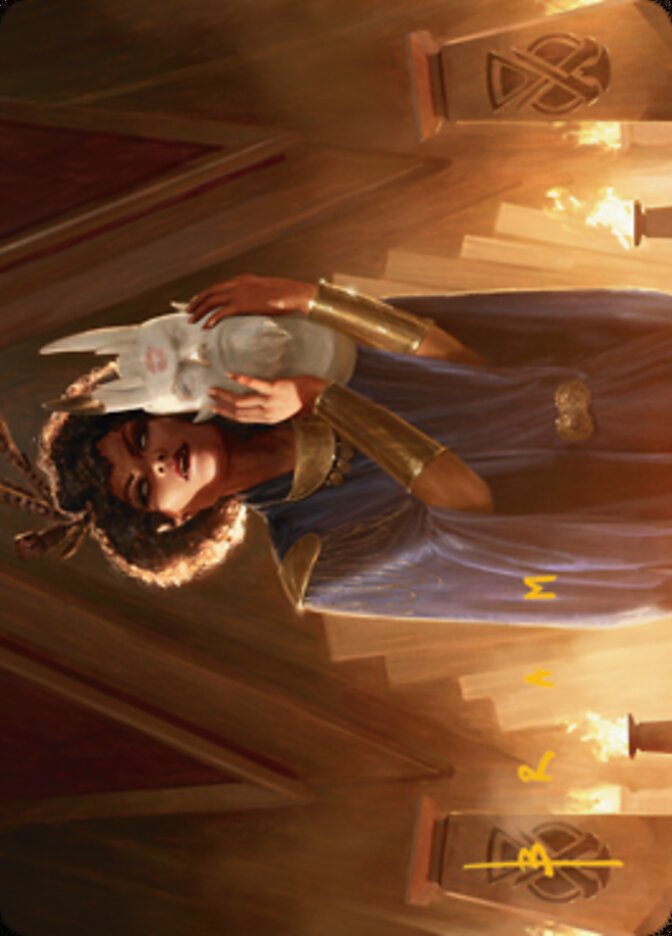Cormela, Glamour Thief Art Card (Gold-Stamped Signature) [Streets of New Capenna Art Series] - Magic: The Gathering - Card Brawlers | Quebec | Canada |