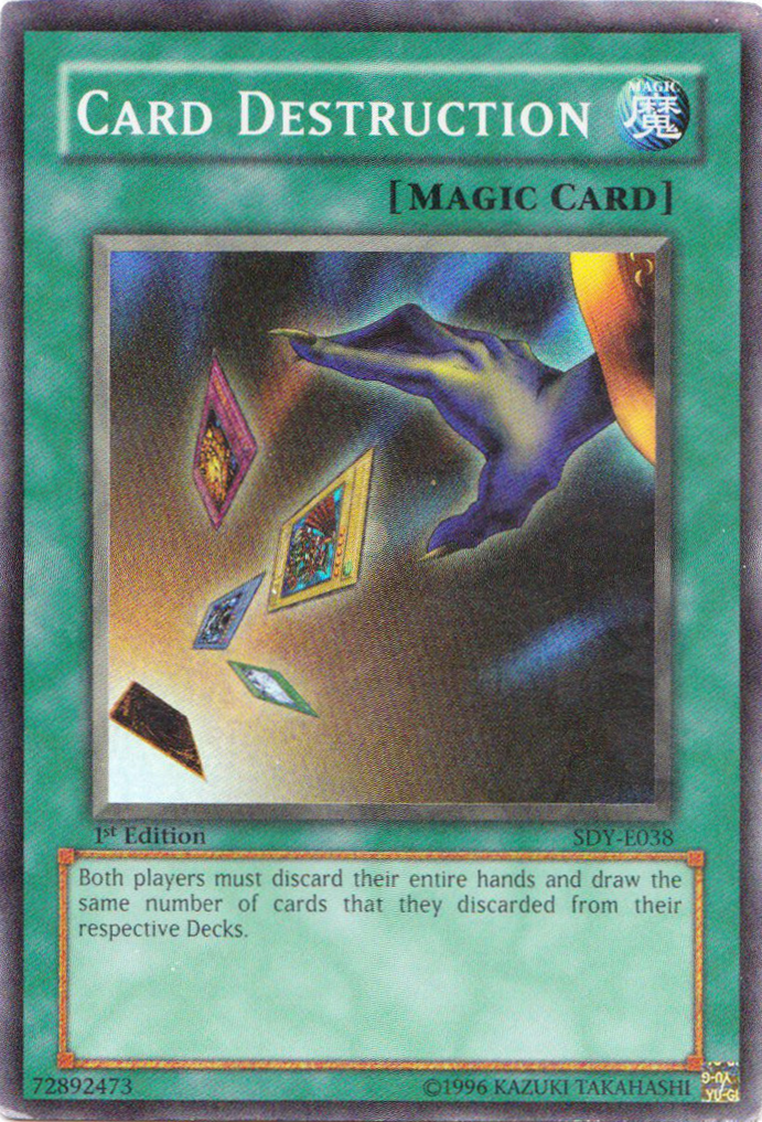 Card Destruction [SDY-E038] Super Rare - Yu-Gi-Oh! - Card Brawlers | Quebec | Canada |