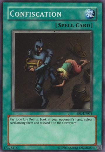 Confiscation [SRL-EN038] Super Rare - Yu-Gi-Oh! - Card Brawlers | Quebec | Canada |