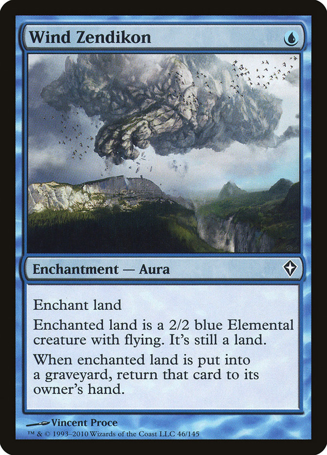 Wind Zendikon [Worldwake] - Magic: The Gathering - Card Brawlers | Quebec | Canada |