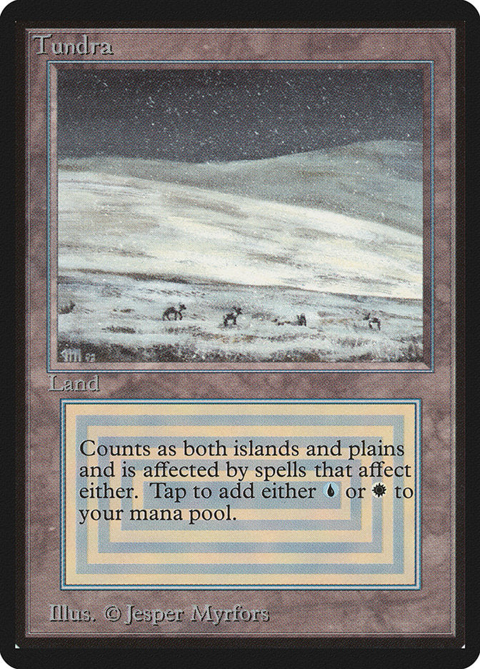Tundra [Beta Edition] - Magic: The Gathering - Card Brawlers | Quebec | Canada |