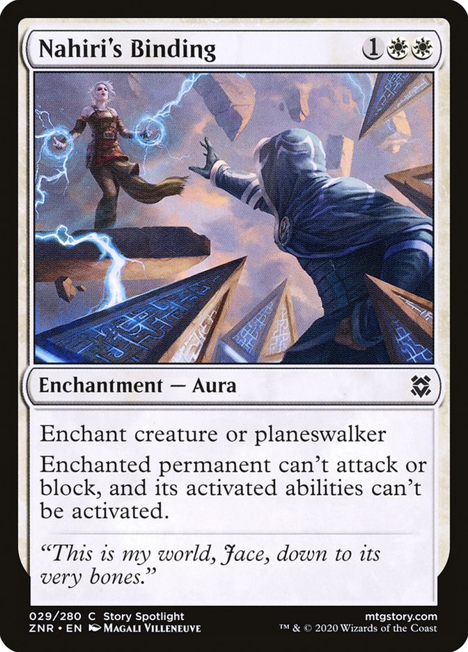 Nahiri's Binding [Zendikar Rising] - Magic: The Gathering - Card Brawlers | Quebec | Canada |