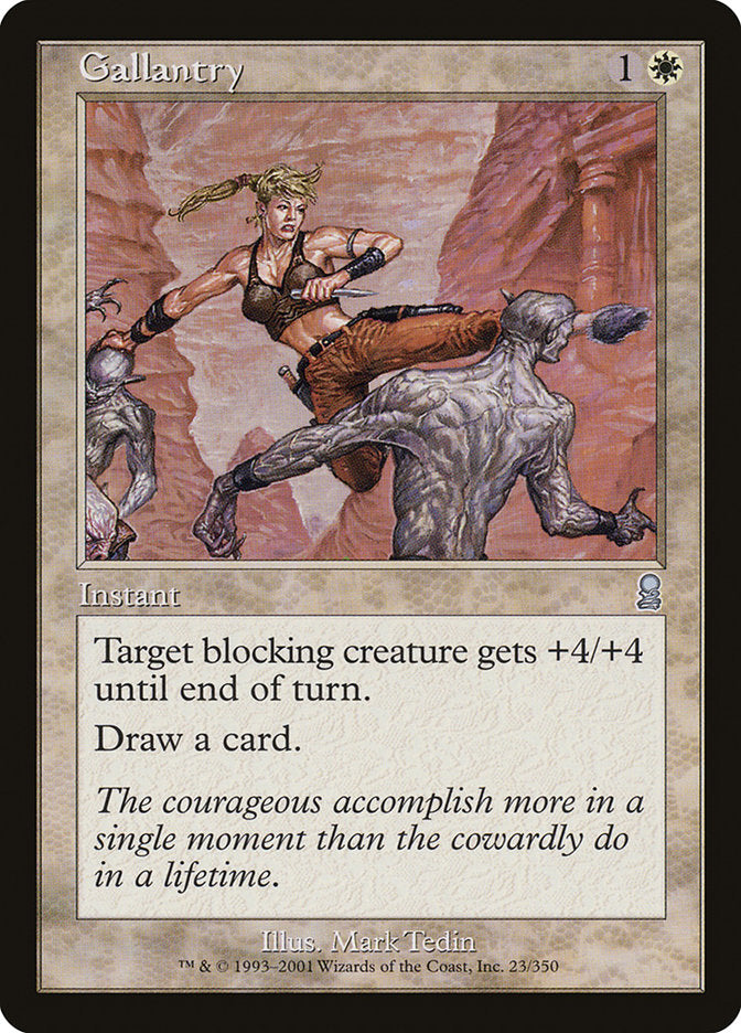 Gallantry [Odyssey] - Magic: The Gathering - Card Brawlers | Quebec | Canada |