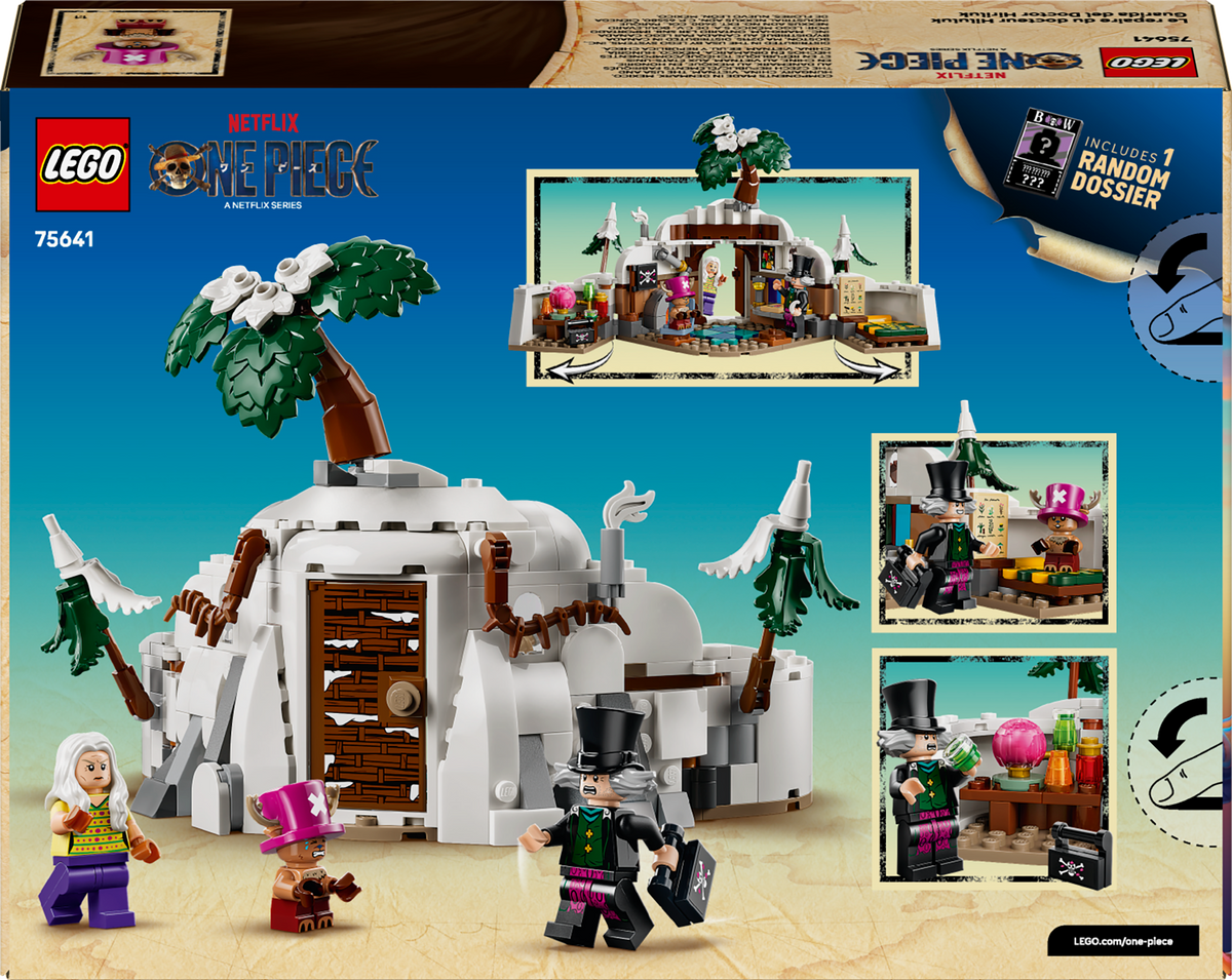 LEGO - ONE PIECE - Dr. Hiriluk’s Hideout - Building Kit - 75641