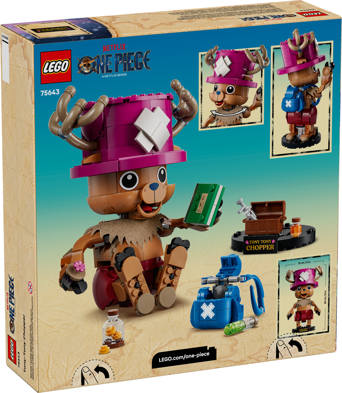 LEGO - ONE PIECE - Tony Tony Chopper - Building Kit - 75643