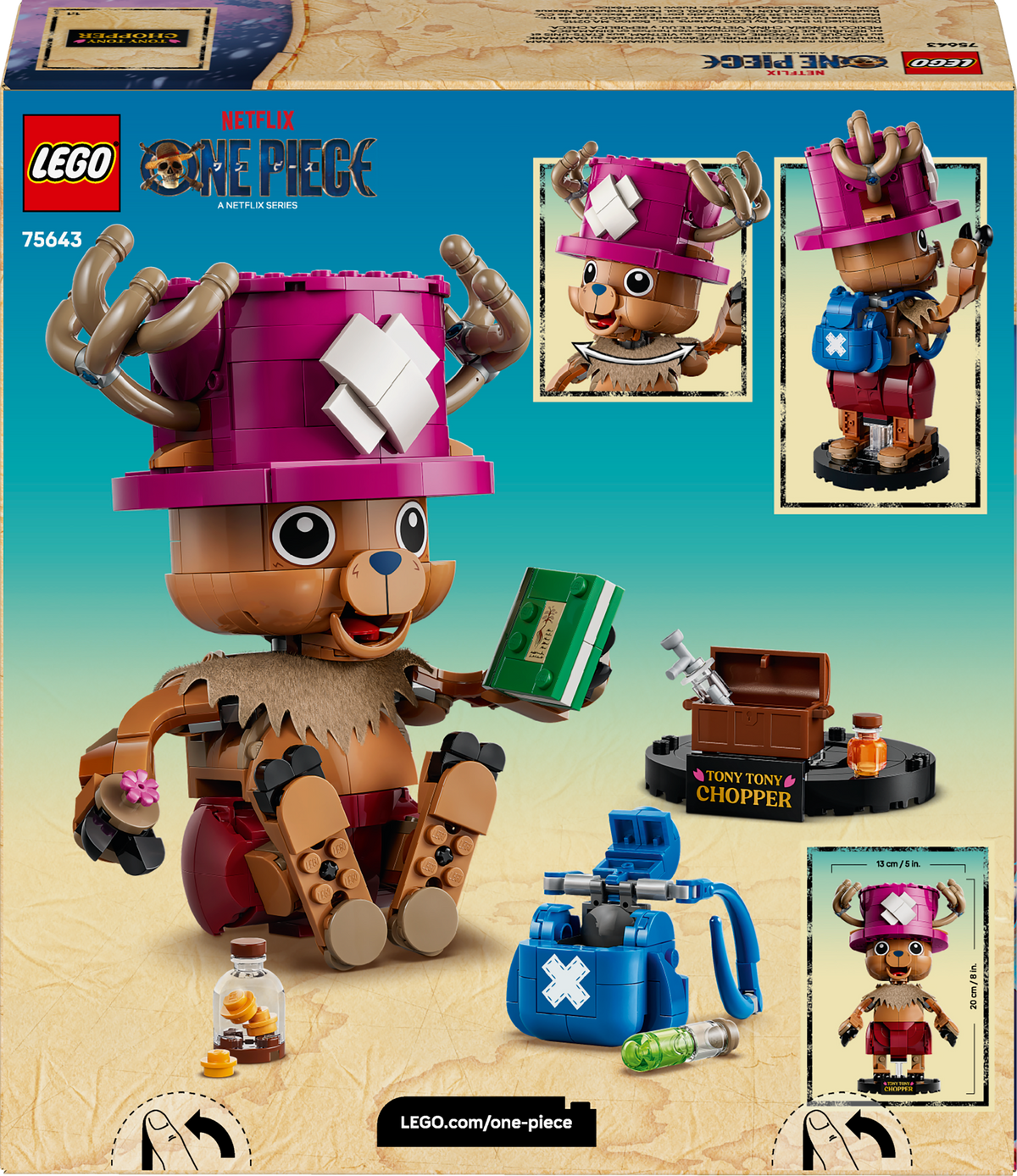 LEGO - ONE PIECE - Tony Tony Chopper - Building Kit - 75643