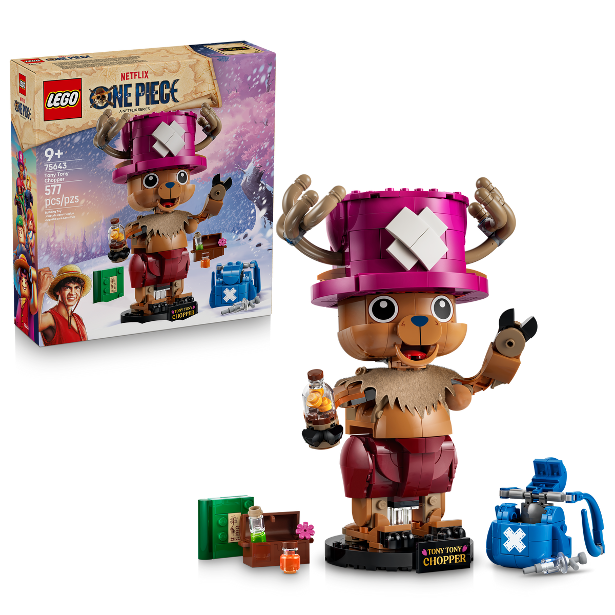LEGO - ONE PIECE - Tony Tony Chopper - Building Kit - 75643