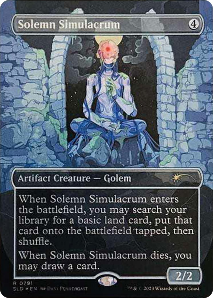 Solemn Simulacrum (0791) (Galaxy Foil) [Secret Lair Drop Series] - Magic: The Gathering - Card Brawlers | Quebec | Canada |