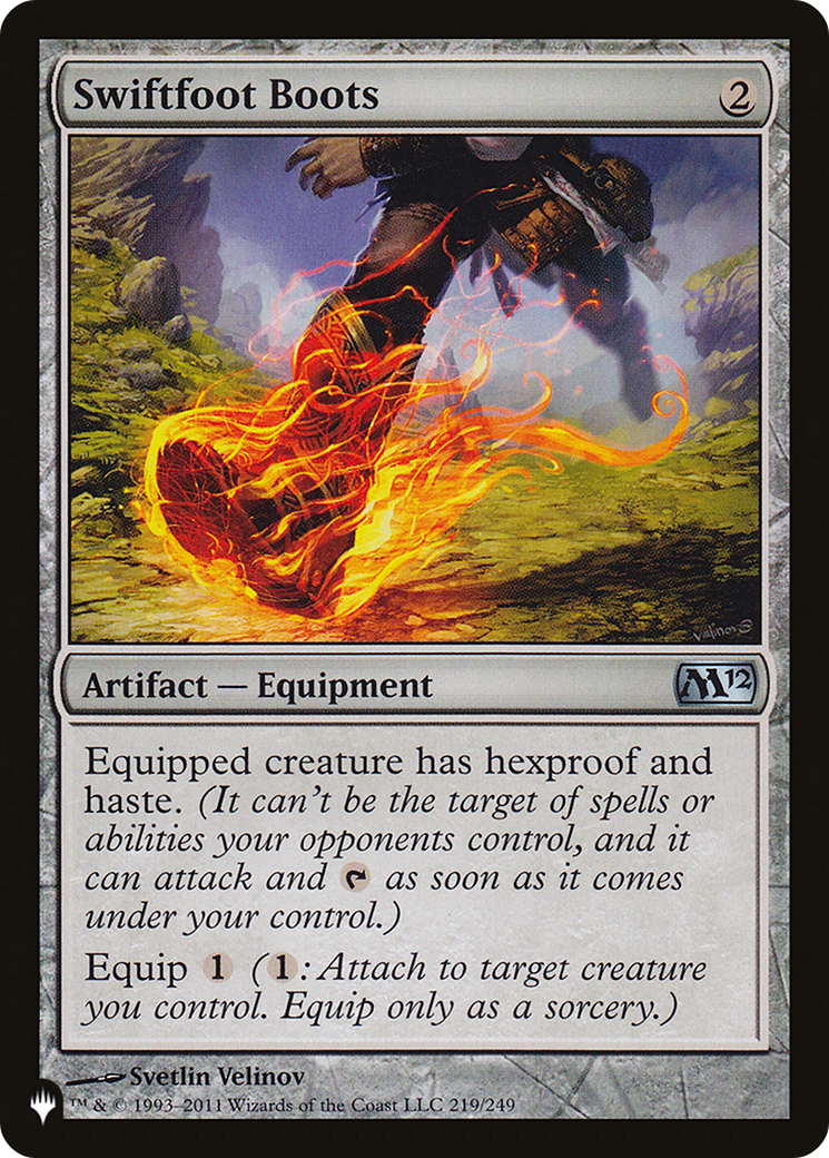 Swiftfoot Boots [Secret Lair: Angels] - Magic: The Gathering - Card Brawlers | Quebec | Canada |