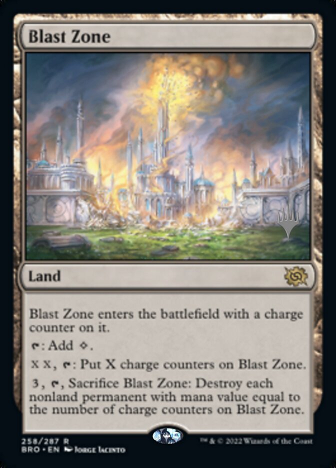 Blast Zone (Promo Pack) [The Brothers' War Promos] - Magic: The Gathering - Card Brawlers | Quebec | Canada |