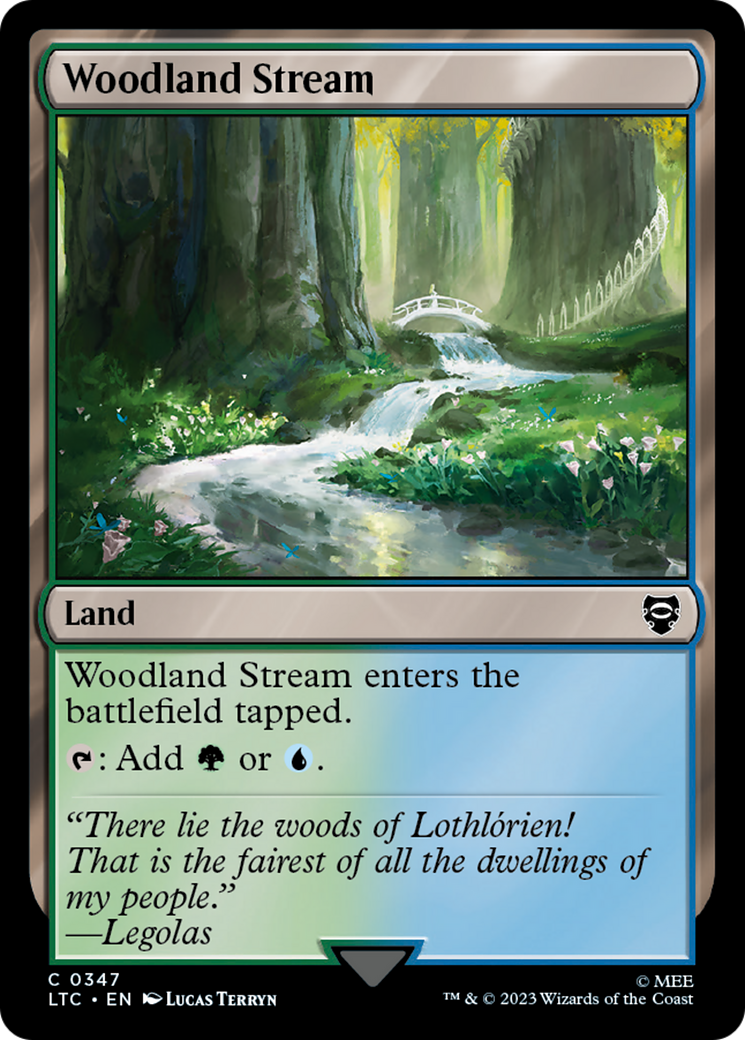 Woodland Stream [The Lord of the Rings: Tales of Middle-Earth Commander] - Magic: The Gathering - Card Brawlers | Quebec | Canada |
