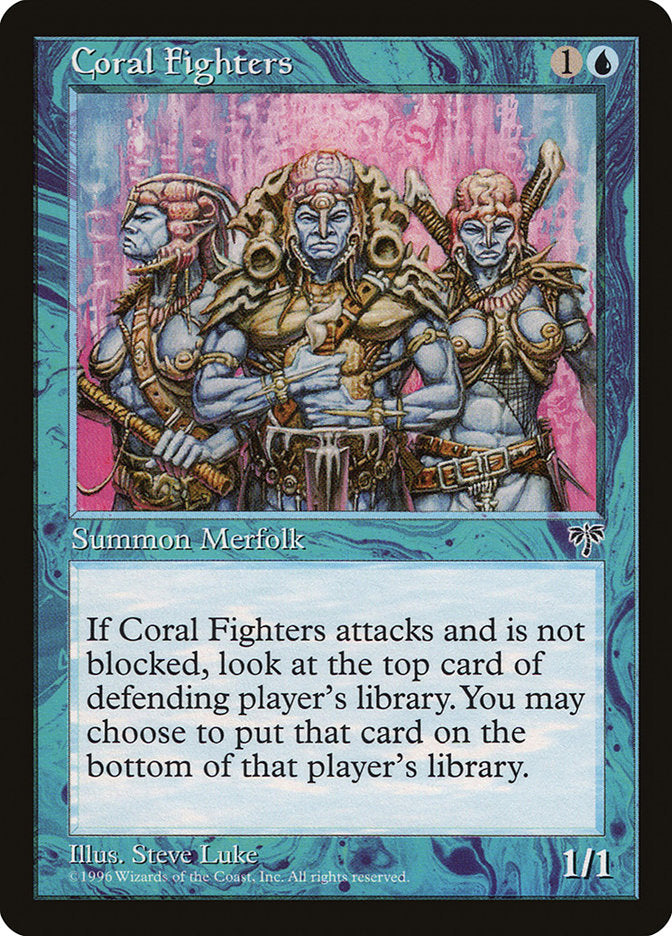 Coral Fighters [Mirage] - Magic: The Gathering - Card Brawlers | Quebec | Canada |