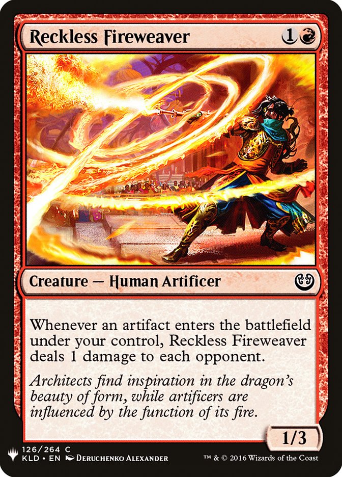 Reckless Fireweaver [Mystery Booster] - Magic: The Gathering - Card Brawlers | Quebec | Canada |