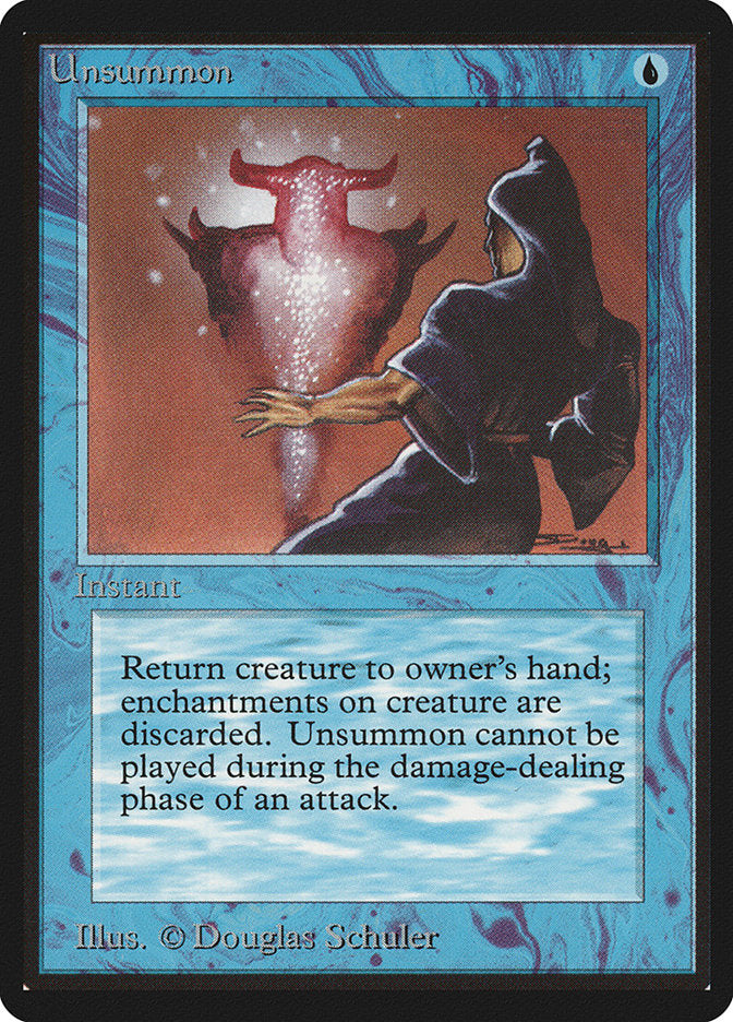 Unsummon [Beta Edition] - Magic: The Gathering - Card Brawlers | Quebec | Canada |