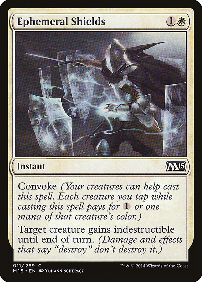 Ephemeral Shields [Magic 2015] - Magic: The Gathering - Card Brawlers | Quebec | Canada |