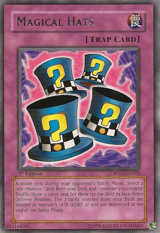 Magical Hats [DPYG-EN028] Rare - Yu-Gi-Oh! - Card Brawlers | Quebec | Canada |