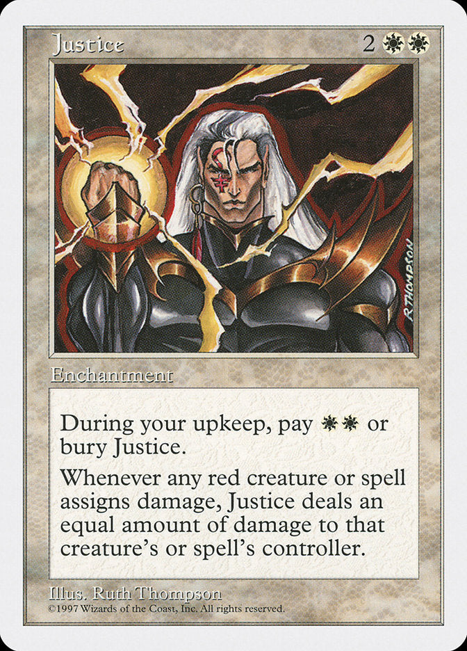 Justice [Fifth Edition] - Magic: The Gathering - Card Brawlers | Quebec | Canada |