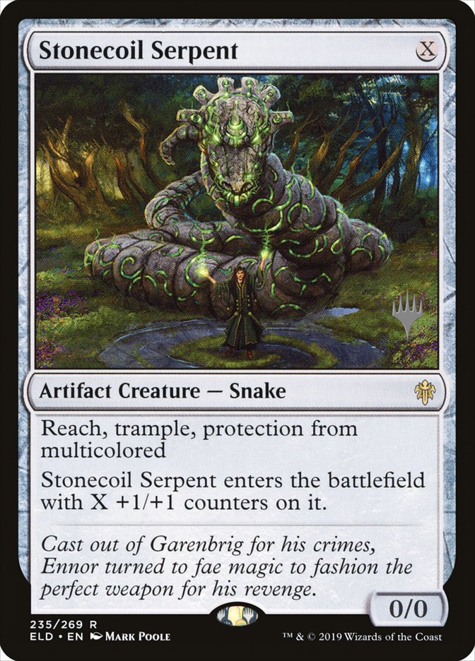 Stonecoil Serpent (Promo Pack) [Throne of Eldraine Promos] - Magic: The Gathering - Card Brawlers | Quebec | Canada |