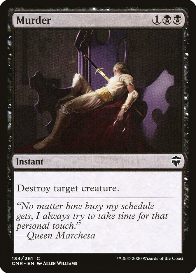 Murder [Commander Legends] - Magic: The Gathering - Card Brawlers | Quebec | Canada |
