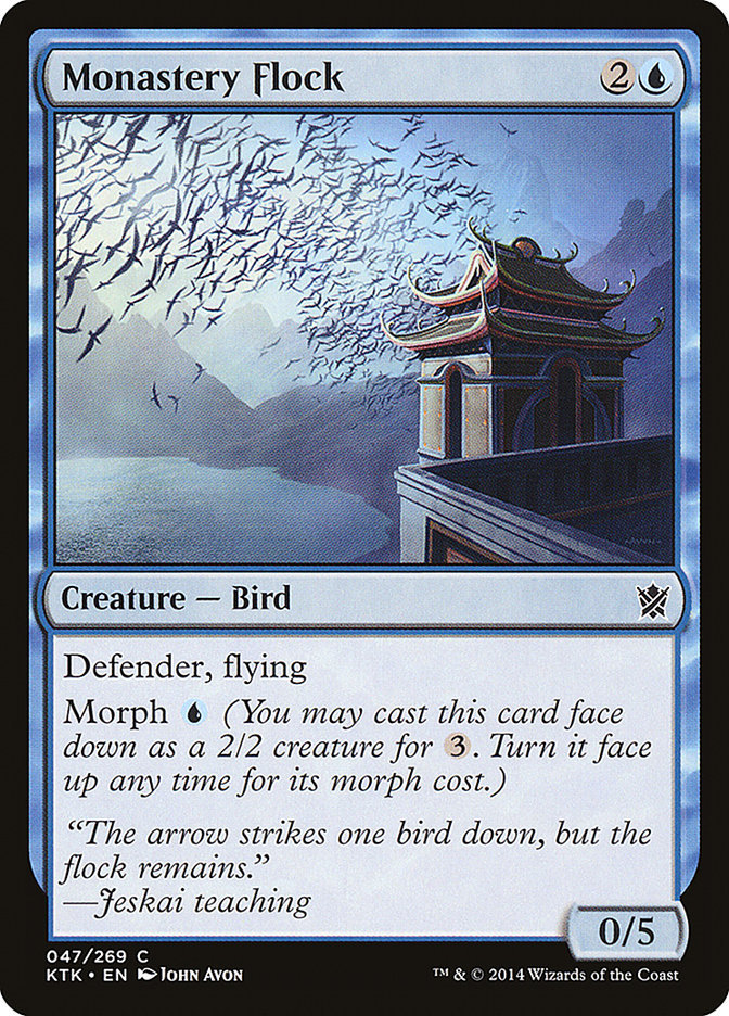 Monastery Flock [Khans of Tarkir] - Magic: The Gathering - Card Brawlers | Quebec | Canada |