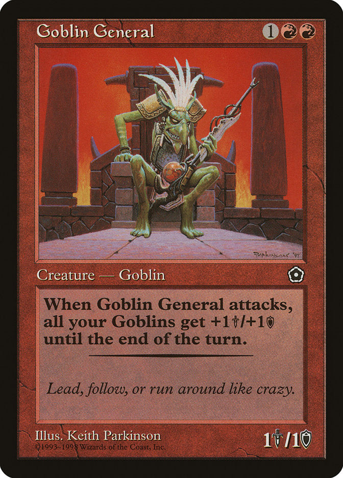 Goblin General [Portal Second Age] - Magic: The Gathering - Card Brawlers | Quebec | Canada |