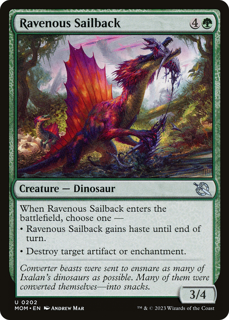 Ravenous Sailback [March of the Machine] - Magic: The Gathering - Card Brawlers | Quebec | Canada |