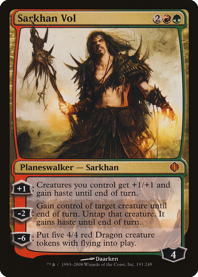 Sarkhan Vol [Shards of Alara] - Magic: The Gathering - Card Brawlers | Quebec | Canada |