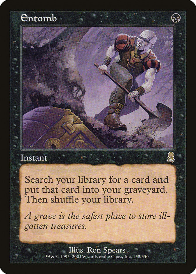 Entomb [Odyssey] - Magic: The Gathering - Card Brawlers | Quebec | Canada |