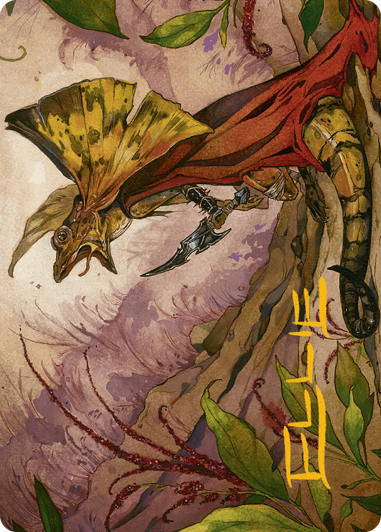 Hired Claw Art Card (Gold-Stamped Signature) [Bloomburrow Art Series] - Magic: The Gathering - Card Brawlers | Quebec | Canada |