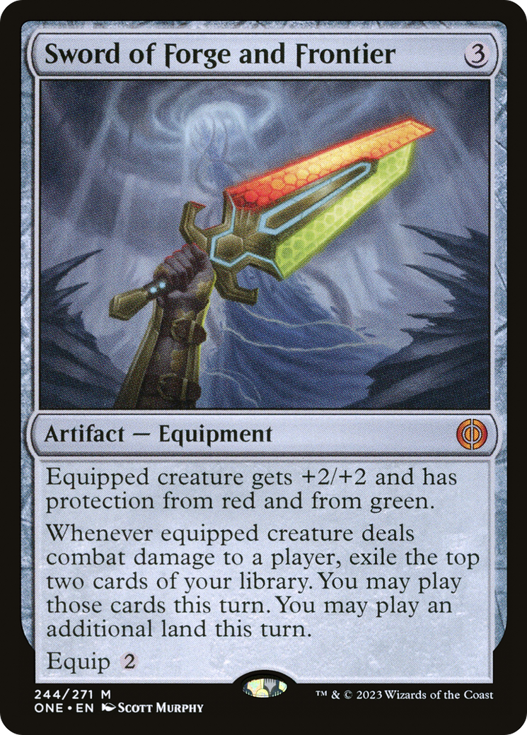 Sword of Forge and Frontier [Phyrexia: All Will Be One] - Magic: The Gathering - Card Brawlers | Quebec | Canada |