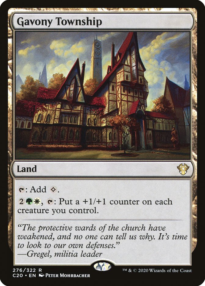Gavony Township [Commander 2020] - Magic: The Gathering - Card Brawlers | Quebec | Canada |
