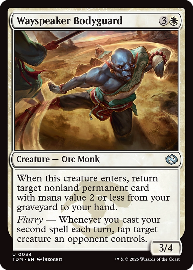 Wayspeaker Bodyguard [Tarkir: Dragonstorm] - Magic: The Gathering - Card Brawlers | Quebec | Canada |