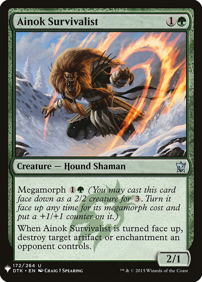 Ainok Survivalist [Mystery Booster] - Magic: The Gathering - Card Brawlers | Quebec | Canada |