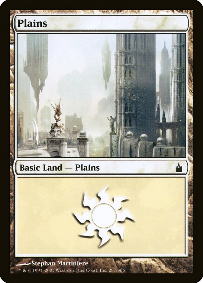 Plains (287) [Ravnica: City of Guilds] - Magic: The Gathering - Card Brawlers | Quebec | Canada |