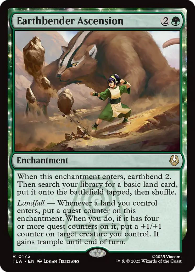 Earthbender Ascension [Avatar: The Last Airbender] - Magic: The Gathering - Card Brawlers | Quebec | Canada |