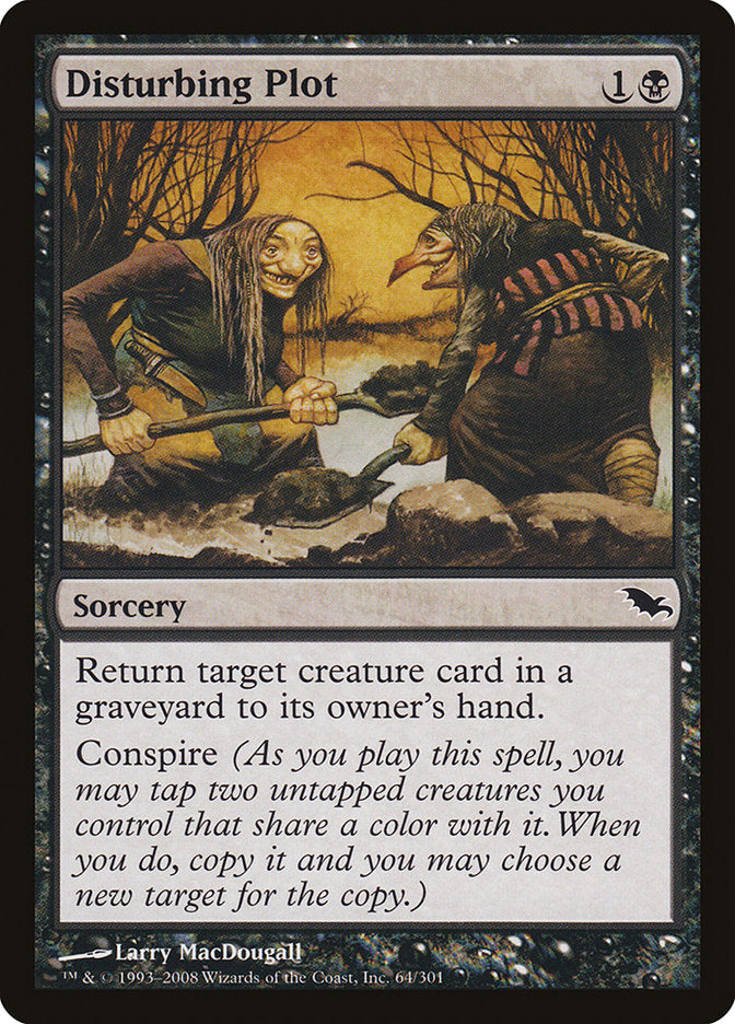 Disturbing Plot [Shadowmoor] - Magic: The Gathering - Card Brawlers | Quebec | Canada |