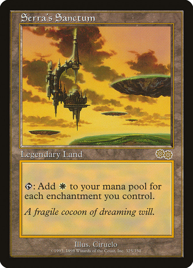Serra's Sanctum [Urza's Saga] - Magic: The Gathering - Card Brawlers | Quebec | Canada |