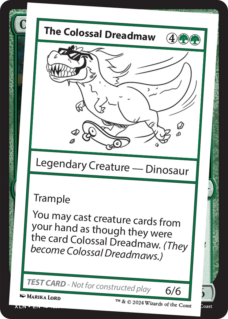 The Colossal Dreadmaw [Mystery Booster 2 Playtest Cards] - Magic: The Gathering - Card Brawlers | Quebec | Canada |