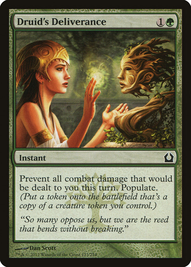 Druid's Deliverance [Return to Ravnica] - Magic: The Gathering - Card Brawlers | Quebec | Canada |