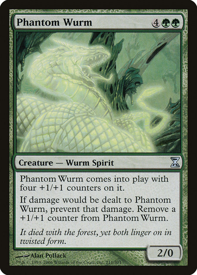 Phantom Wurm [Time Spiral] - Magic: The Gathering - Card Brawlers | Quebec | Canada |