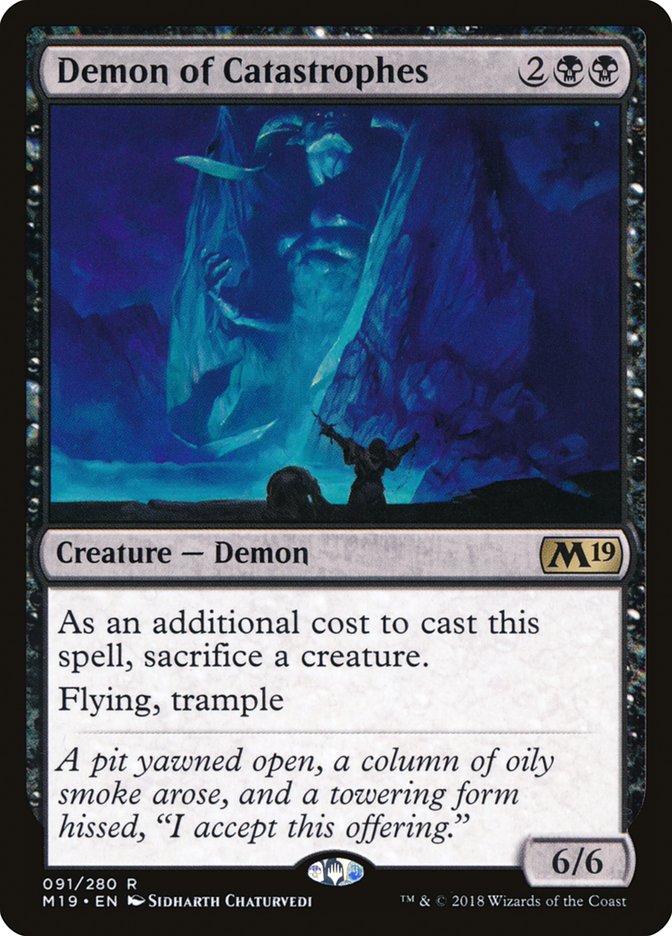 Demon of Catastrophes [Core Set 2019] - Magic: The Gathering - Card Brawlers | Quebec | Canada |